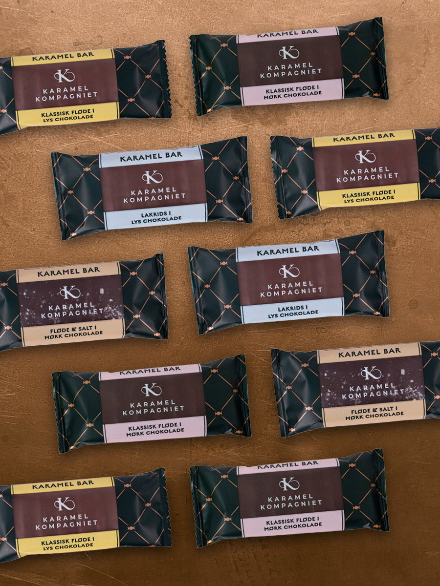 Karamel Kompagniet - Karamelbar - Fløde & Mørk Chokolade