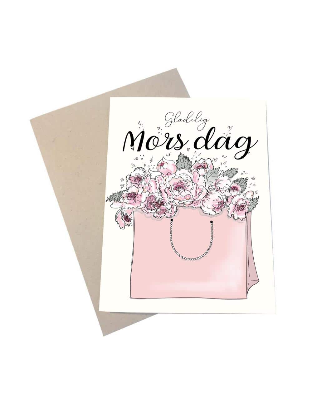 Mors Dag-Kort A7-Mouse & Pen-Butik Square