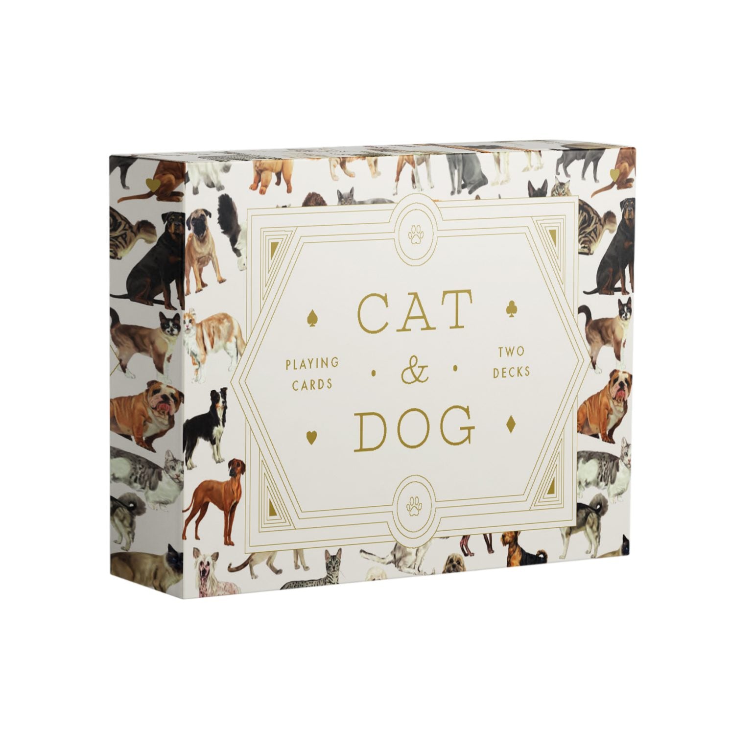 Cat & Dog Spillekort 2 pak.-Spil-Smith Street Gifts-Butik Square