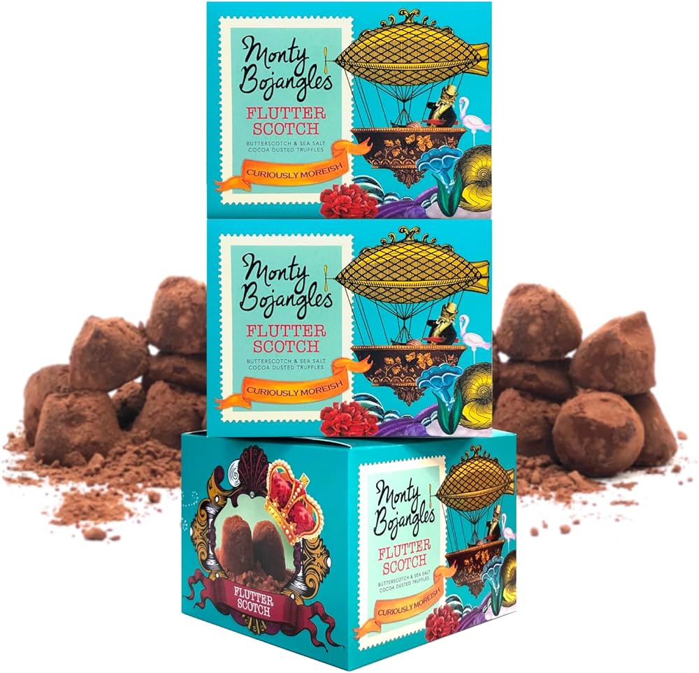 Monty Bojangles 150 G Flutter Scotch-Chokolade trøfler-Monty Bojangles-Butik Square