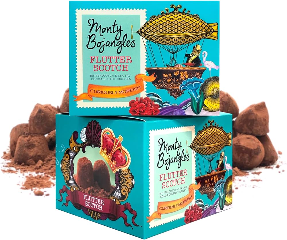Monty Bojangles 150 G Flutter Scotch-Chokolade trøfler-Monty Bojangles-Butik Square