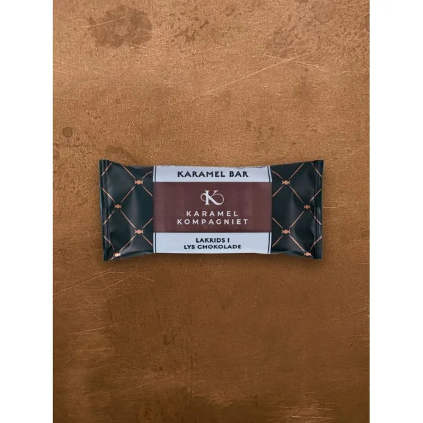 Karamel Kompagniet- Karamelbar - Lakrids & Lys Chokolade