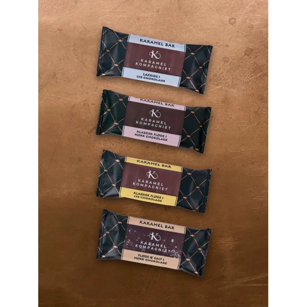 Karamel Kompagniet- Karamelbar - Lakrids & Lys Chokolade
