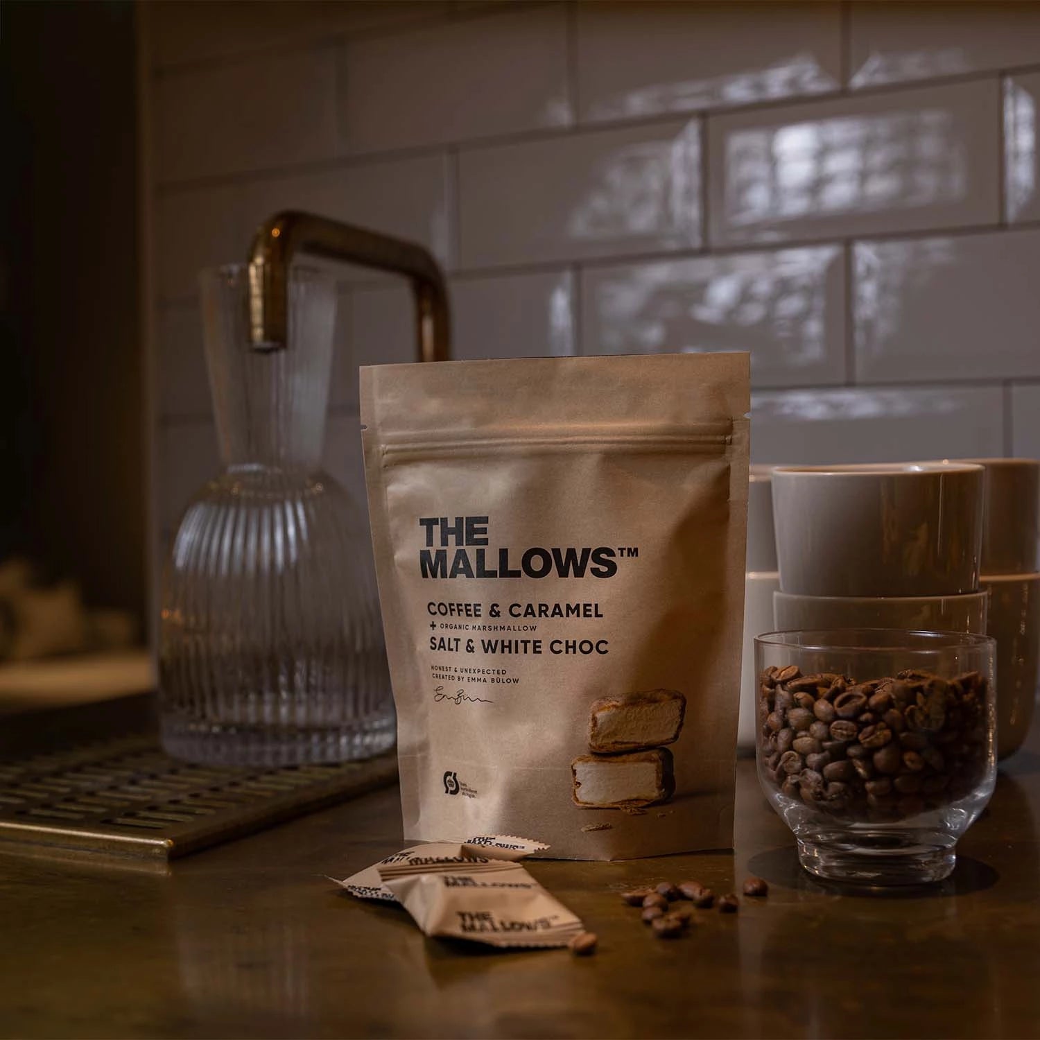 The Mallows - Pakke - Kaffe/Karamel Hvid Chokolade