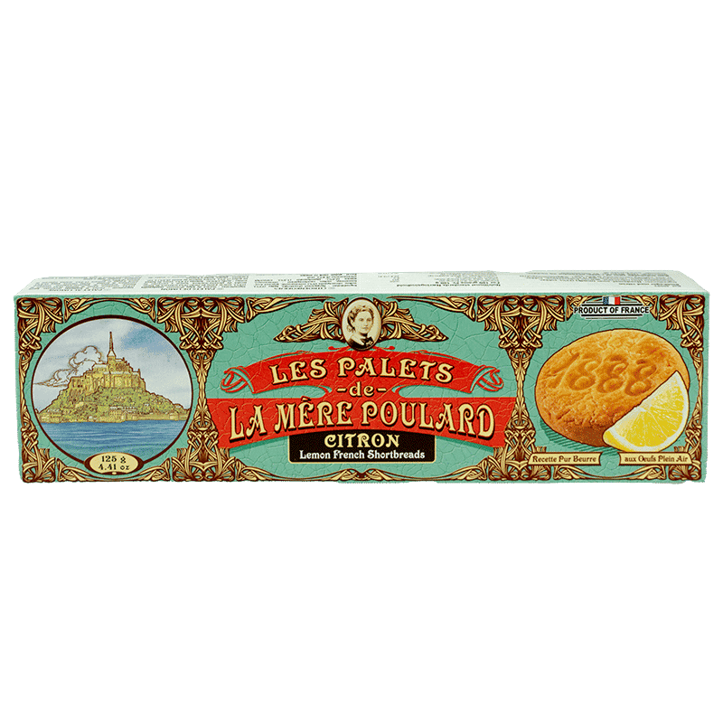 Sables småkager Smørbagt med citron-Franske småkager-LA MÉRE POULARD-Butik Square