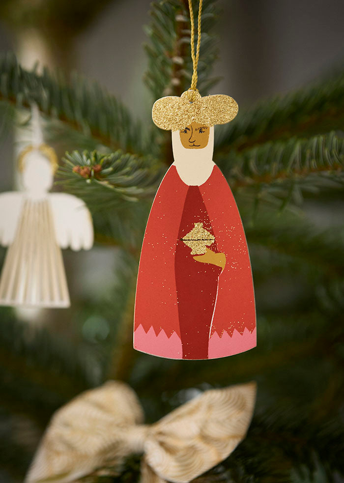 Bungalow - Juleophæng - 3 Vise Mænd Papir