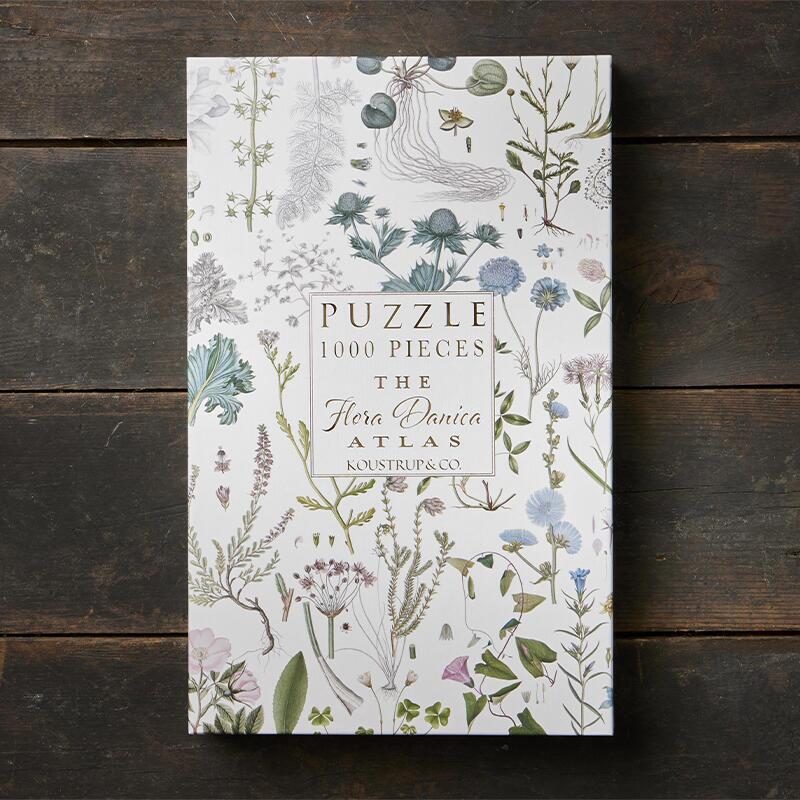 Koustrup & Co - Puslespil - THE FLORA DANICA ATLAS