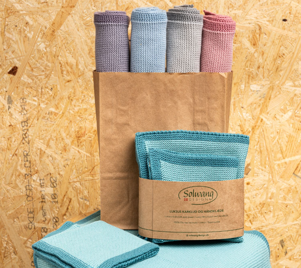 Solwang - Karklud & Håndklæde - Azur