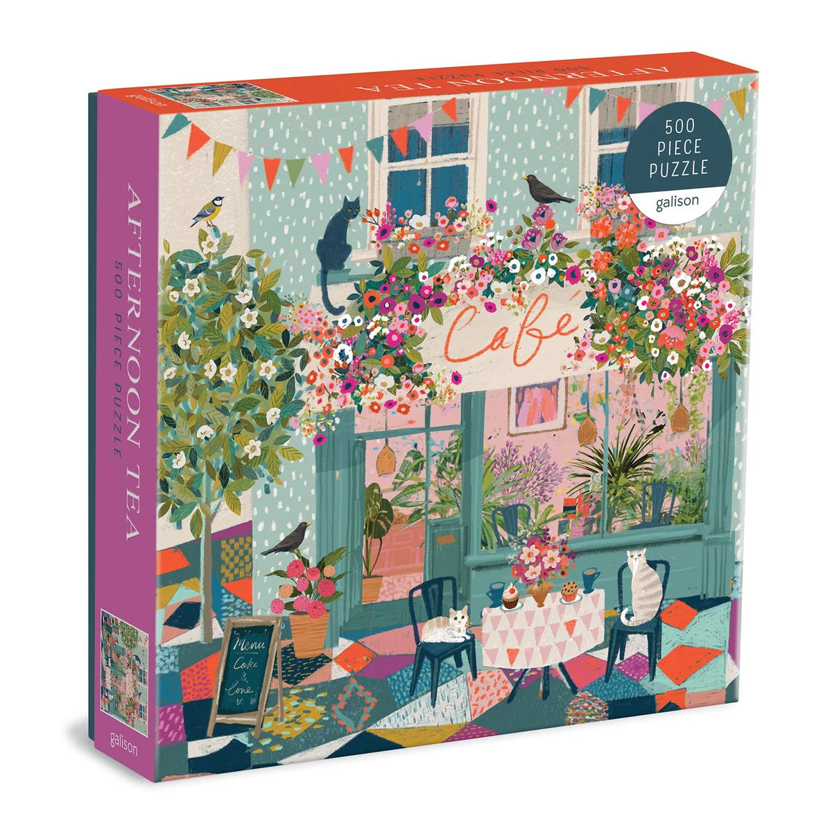 Galison - Puslespil - Afternoon Tea