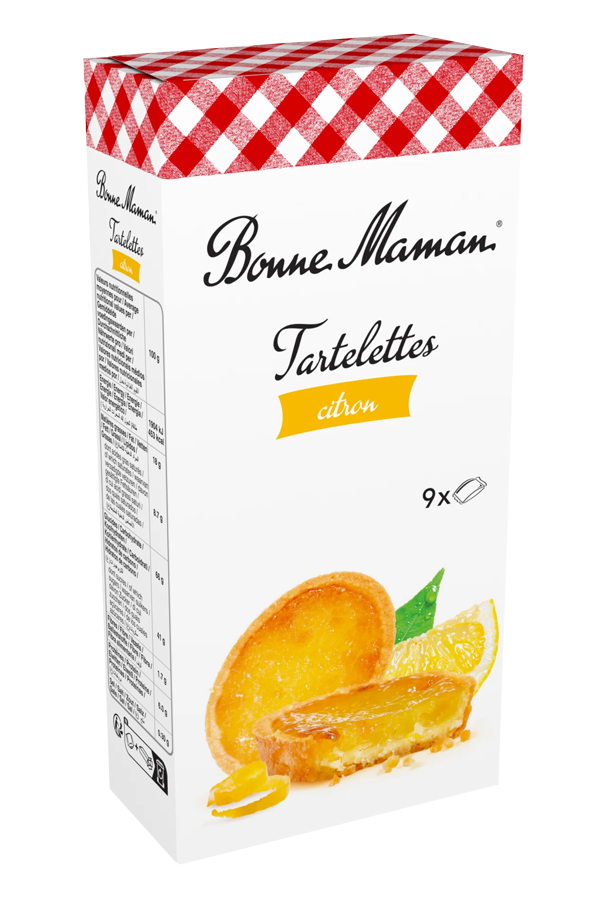Bonne Mamen - Småkage - Lemon tartlet 125g