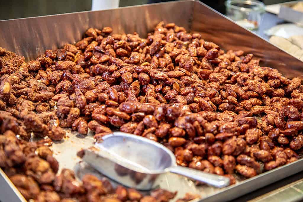 Butik Square - Pose - Brændte Mandler