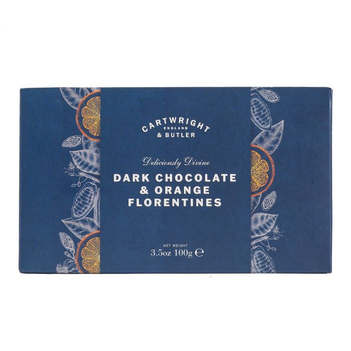 Cartwright & Butler - Småkager - Florentines Orange & Mørk Chokolade