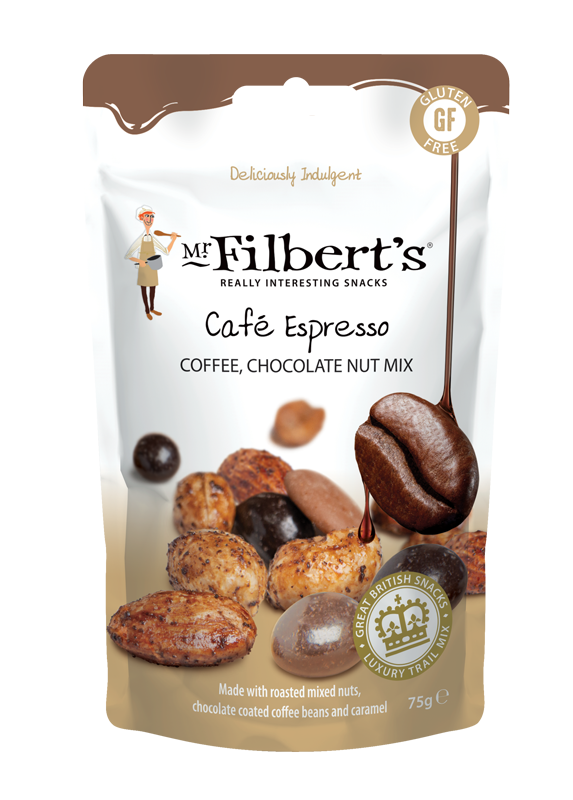 Mr. Filberts - Nødder - Café Espresso Chocolate & Nut Mix