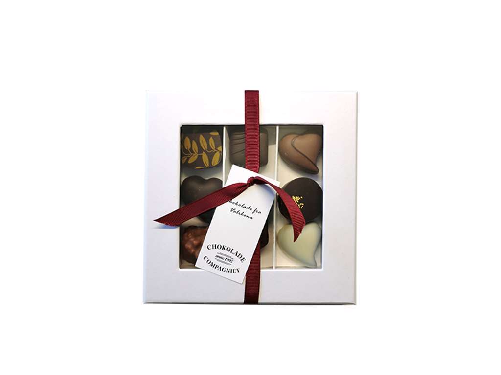 Chokolade Komoagniet - Gaveæske - Tapas Petit 90 g.