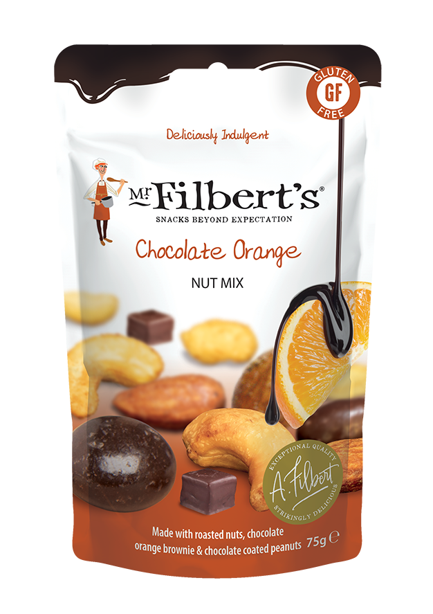 Mr. Filberts - Nødder - Chocolate Orange Nut Mix