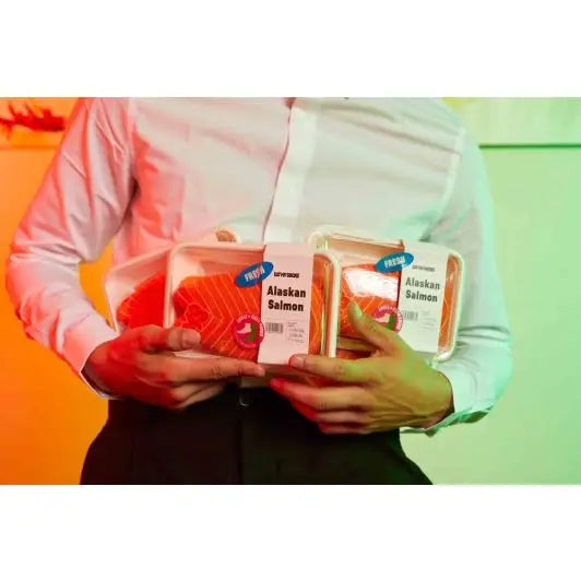 Eat My Socks - Strømper - Alaska Salmon 2 par