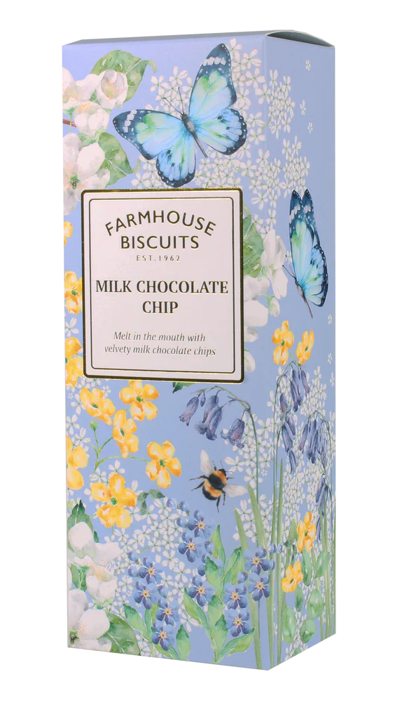 Farmhouse Biscuits - Småkager - Milk Choc Chip Carton, 150g