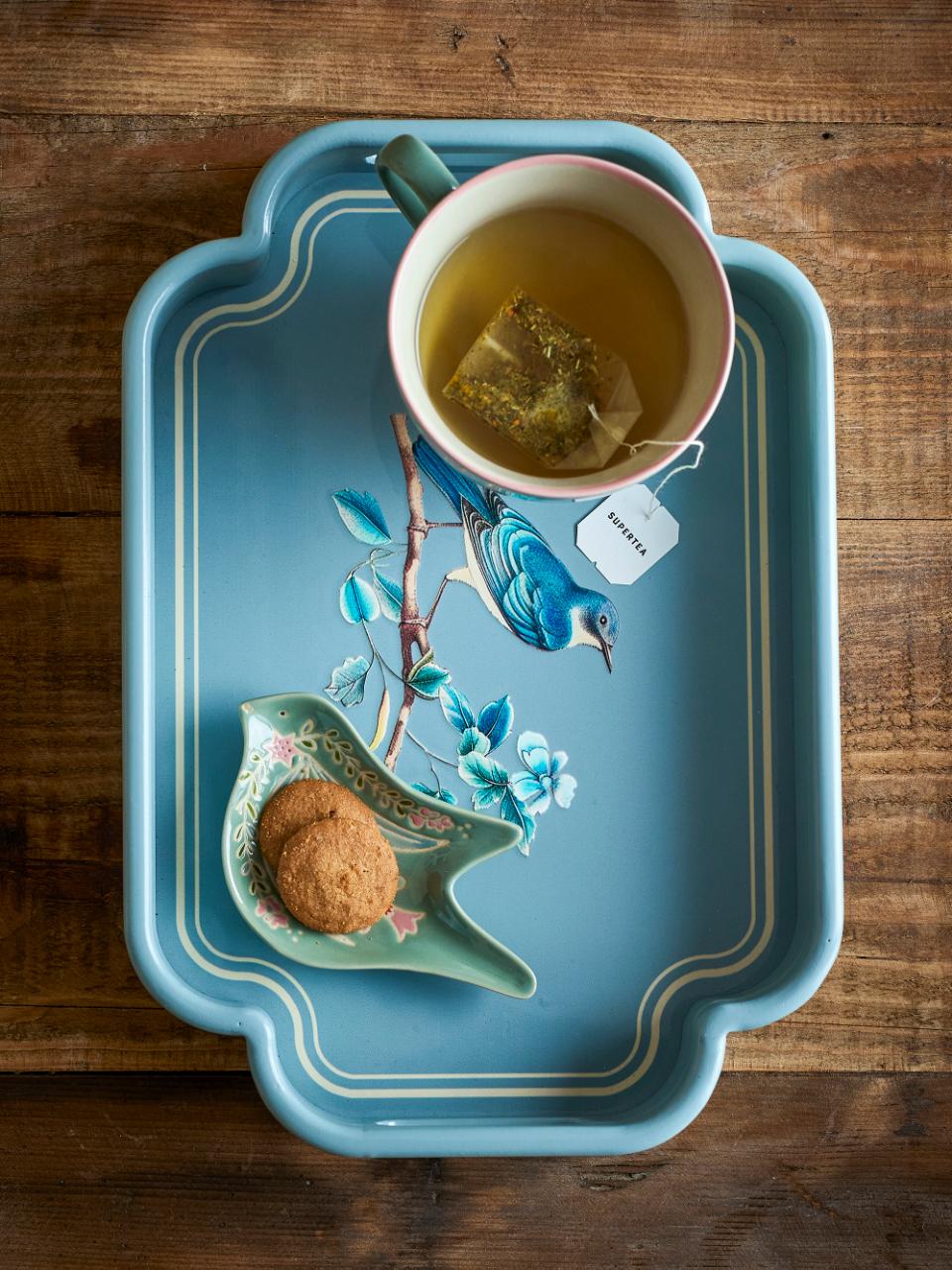 Bloomingville - Fad - Rosalynde Serveringsfad, Grøn