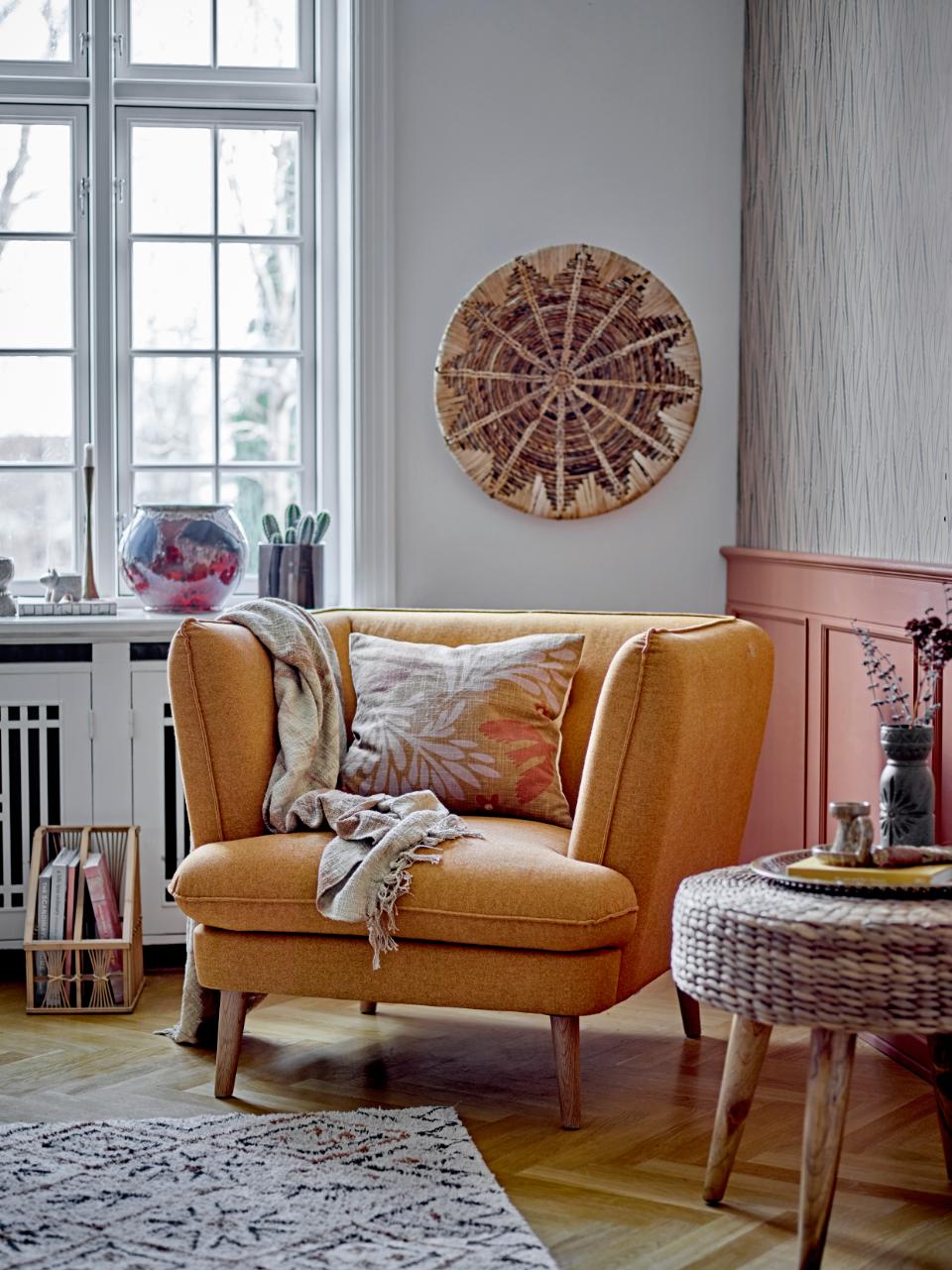 Bloomingville - Pude - Lark Okker