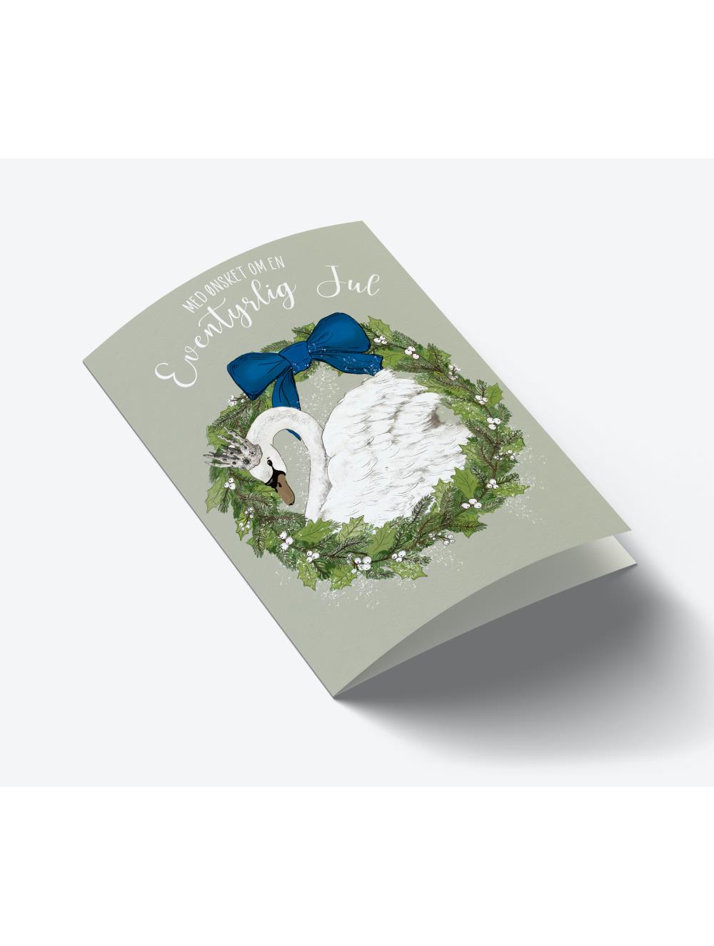 Mouse & Pen - Lykønskningskort - En eventyrlig jul - A7