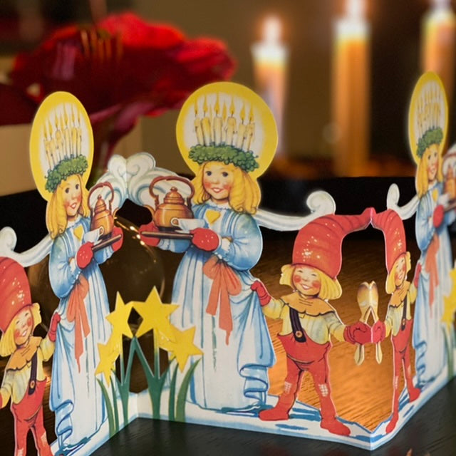 Jule remser i papir-Papirremser-Butik Square-Lucia-Butik Square