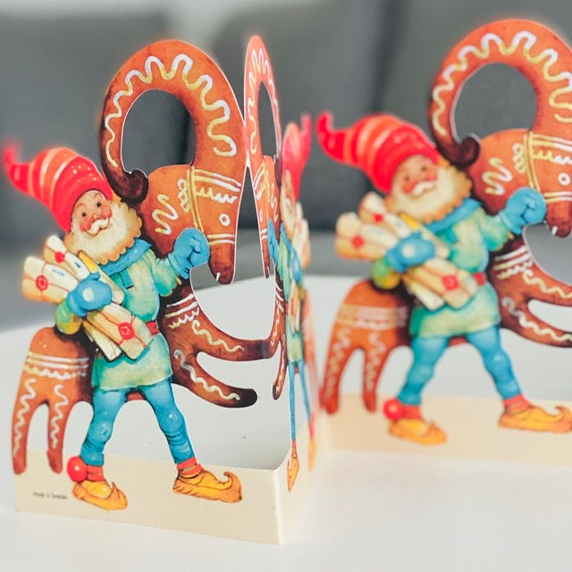 Jule remser i papir-Papirremser-Butik Square-Pepparkaksbock-Butik Square