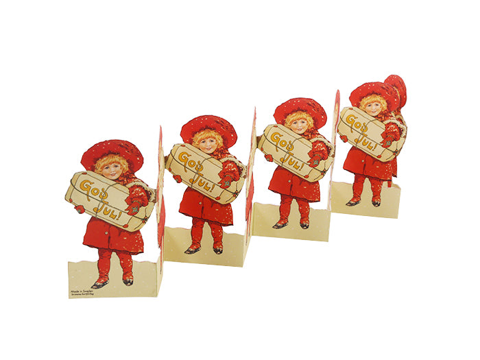 Jule remser i papir-Papirremser-Butik Square-Jenny Nyström Flicka-Butik Square