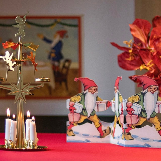 Jule remser i papir-Papirremser-Butik Square-Stor Paket Tomte-Butik Square