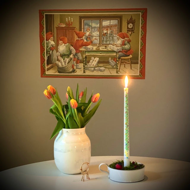 Originalt Svensk kalenderlys-Kalenderlys-Butik Square-Butik Square