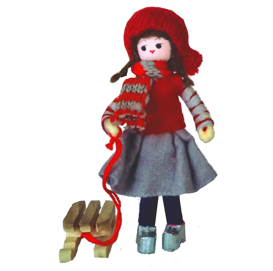 Anne Beate - Figur - Kælke pigen 2024