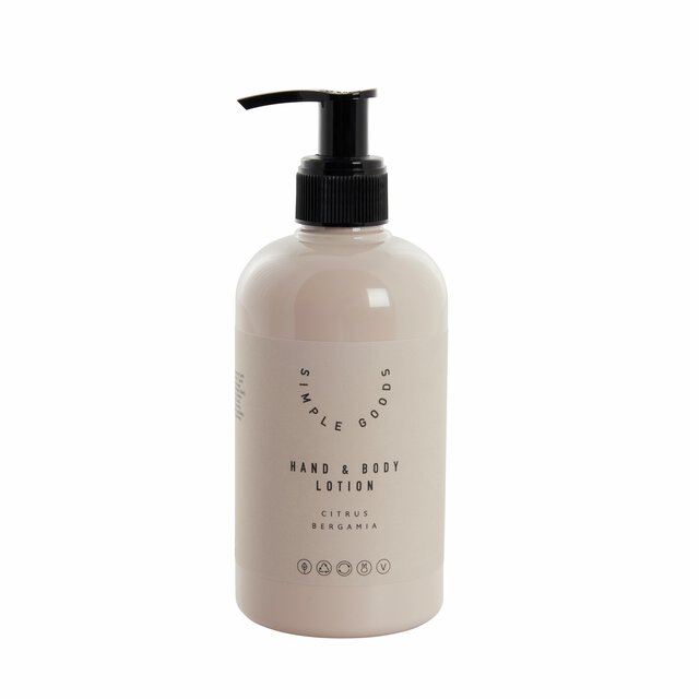 Simple Goods - Hånd & Krop Lotion - Citrus Bergamia 300 ml