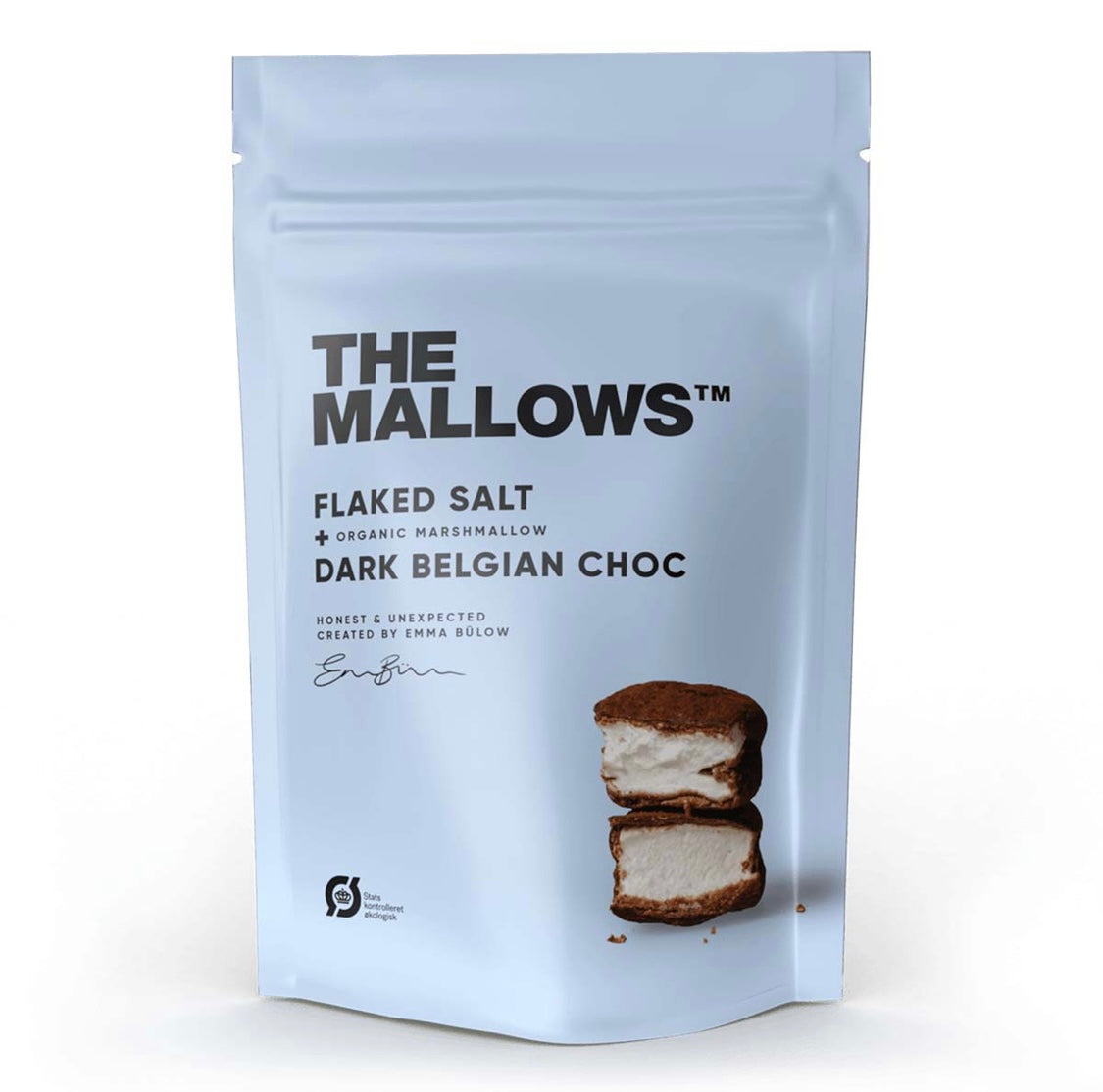 Flaked Salt – Skumfiduser Med Mørk Chokolade & Salt 90 G-Marshmallows-The Mallows-Butik Square
