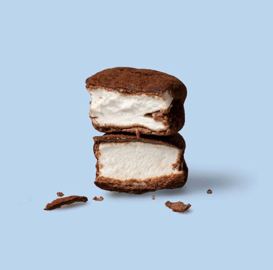 Flaked Salt – Skumfiduser Med Mørk Chokolade & Salt 90 G-Marshmallows-The Mallows-Butik Square