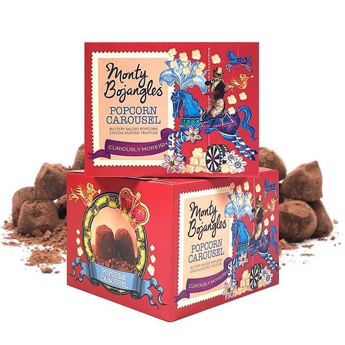 Monty Bojangles 150 G Popcorn Carousel-Chokolade trøfler-Monty Bojangles-Butik Square