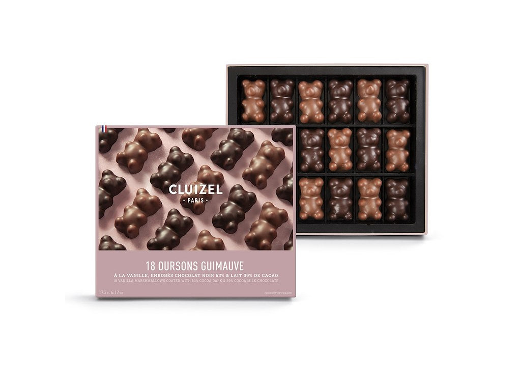 Cluizel - Gaveæske - Marshmallow bamser 175 g.