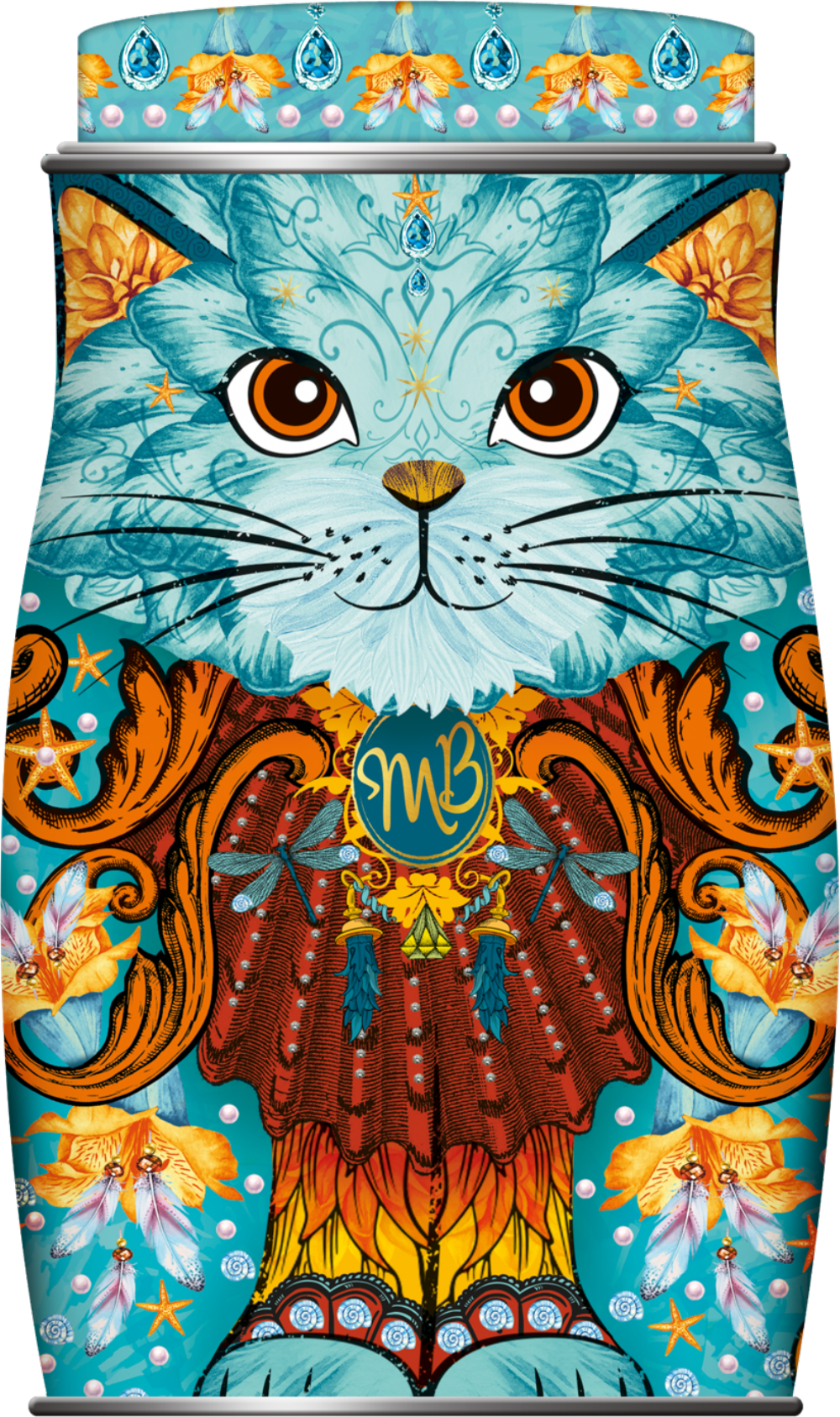 Monty Bojangles - Gaveæske - Coconut Crush Spirit Blue Kit Tin 36g