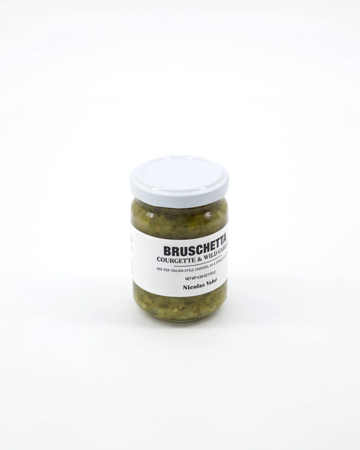 Nicolas Vahé - Bruschetta - Courgette & wild garlic, 140 g