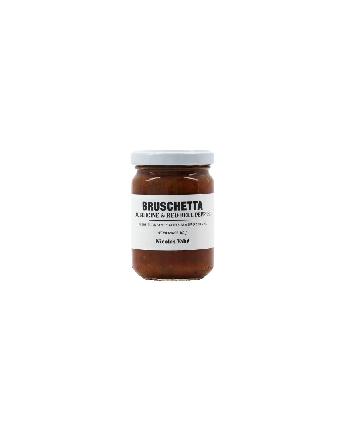 Nicolas Vahé - Bruschetta - Aubergine & red bell pepper, 140 g