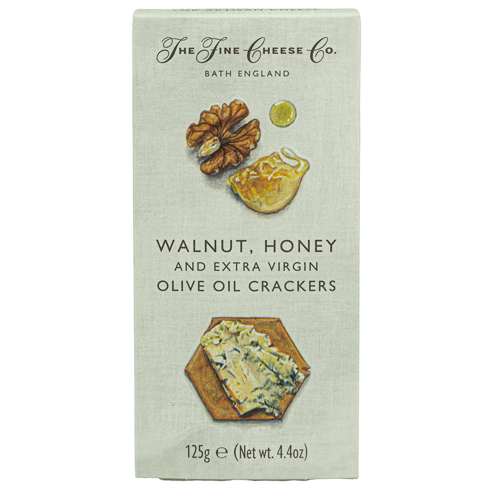 The Fine Cheese Co. - Crackers - Valnød, Honning & Olivenolie