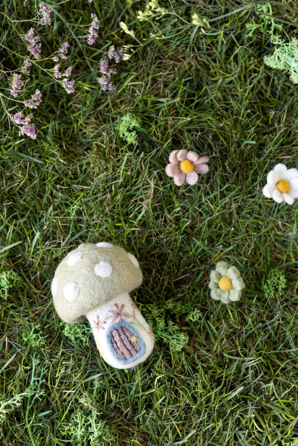 Gry & Sif - Påskepynt - Forårs Svampehus