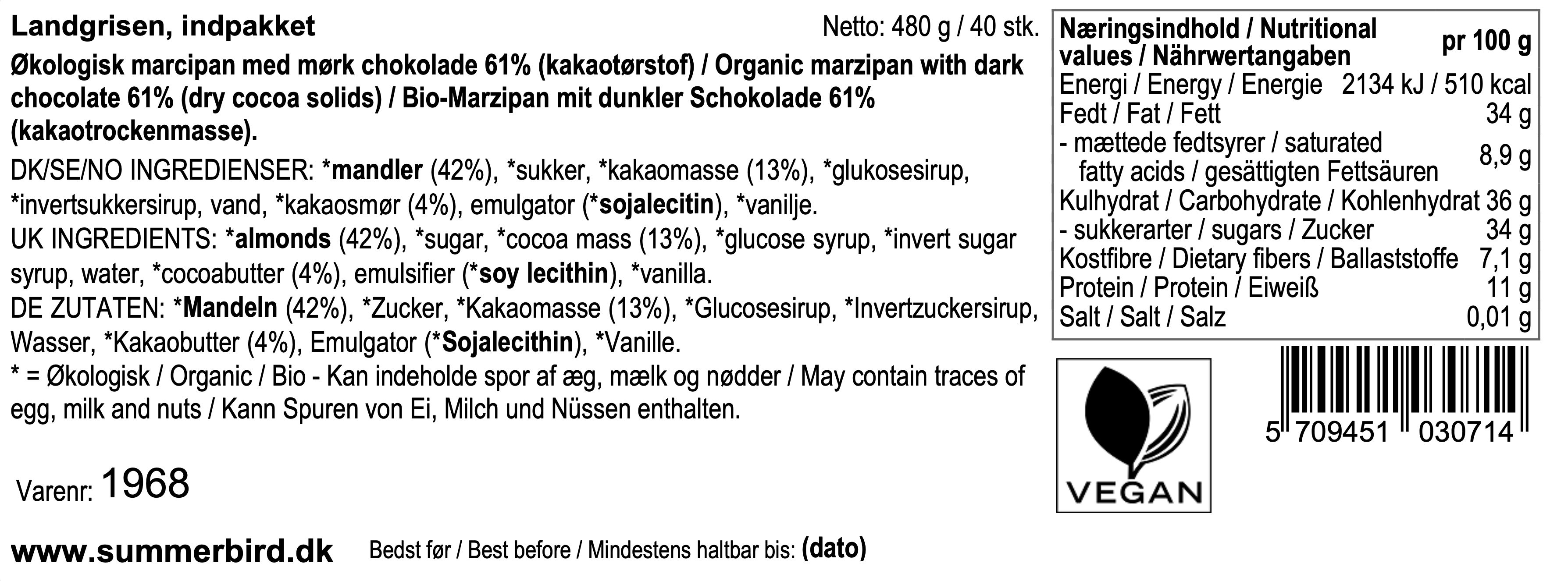Summerbird - Flowpack - Landgris