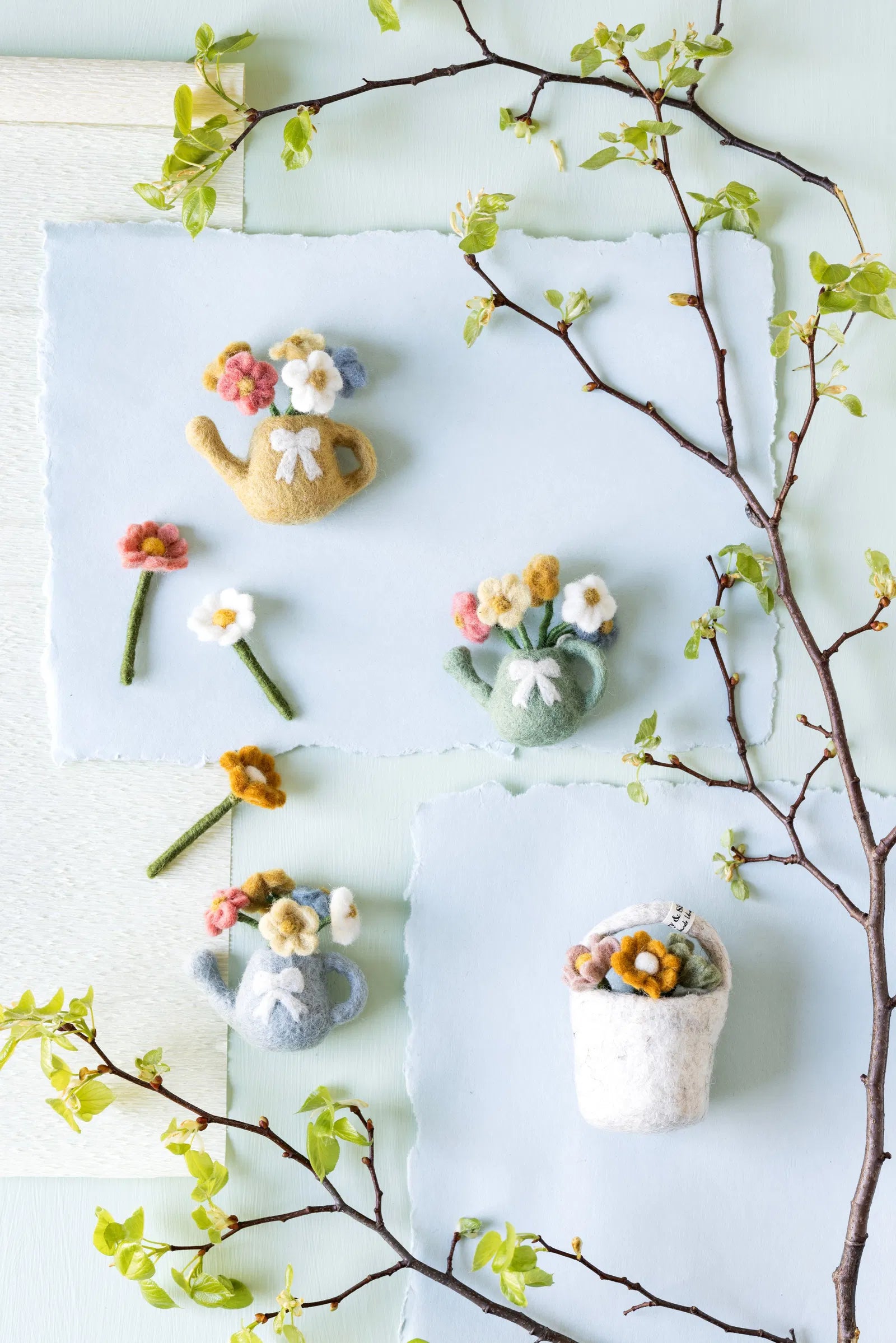 Gry & Sif - Påskepynt - Vandkande Grøn