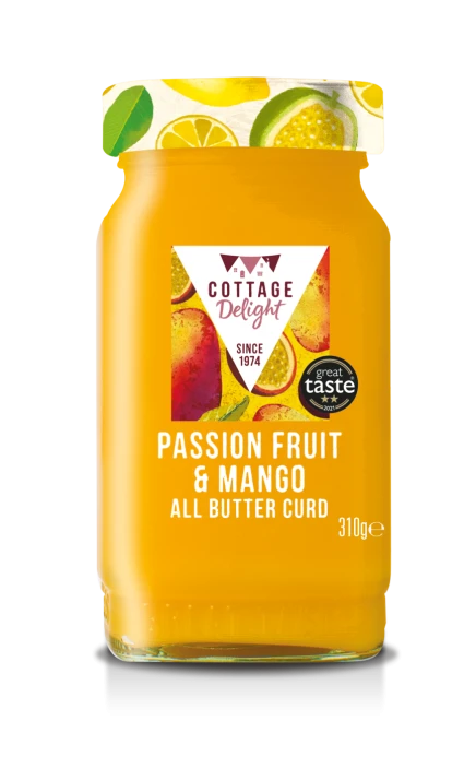 Cottage Delight - Glas - Passion & Mango Curd