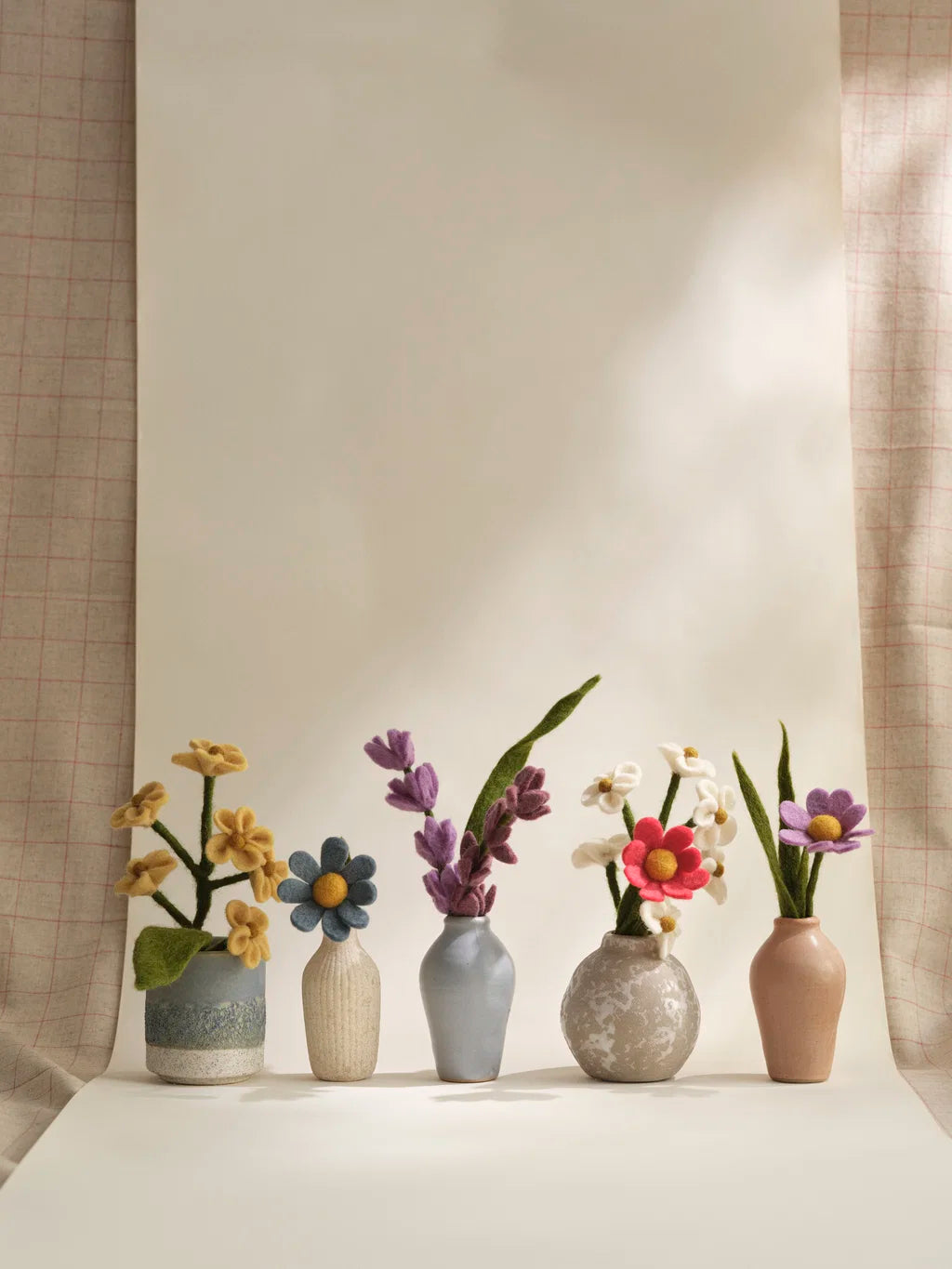 Gry & Sif - Blomst - For-glem-mig-ej Hvid