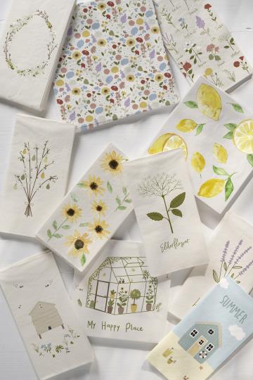 Ib Laursen - Servietter - Citroner 33x33 cm