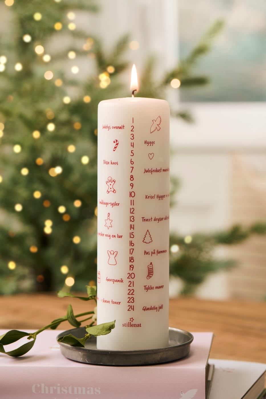 Ib Laursen - Kalenderlys - Kalender Bloklys
