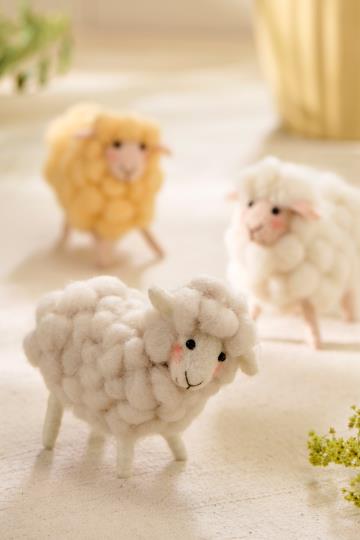Butik Square - Påskepynt - Får Mixed