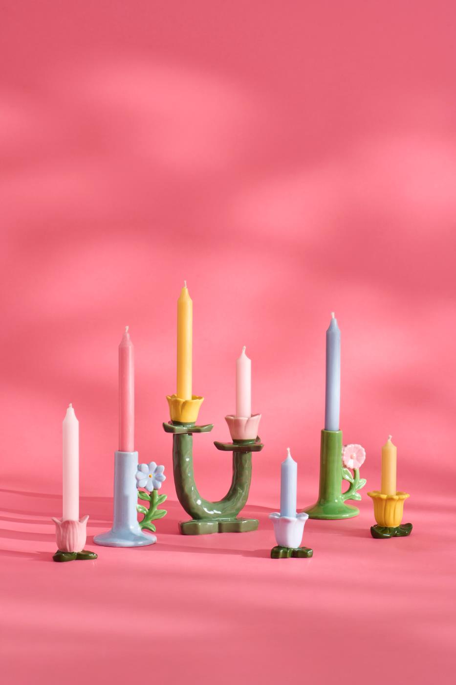 Ib Laursen - Lysestage - Blomster