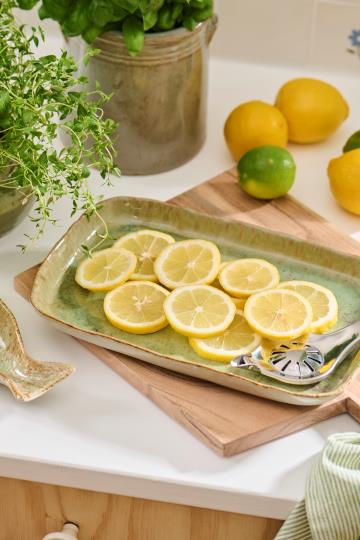 Ib Laursen - Skål - Ocean Green Rektangulær