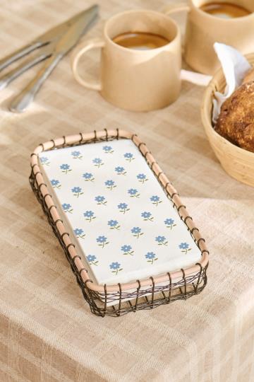 Ib Laursen - Servietter - Blå Blomster